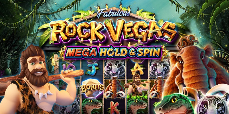 Rock Vegas: Petualangan Slot Online Bertema Zaman Purba